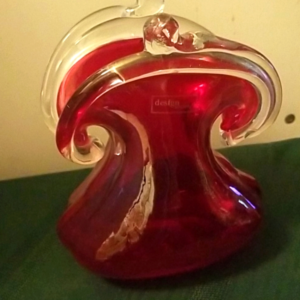 Gorgeous Glass purse ornament